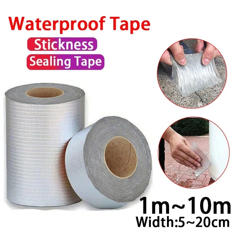 🔥 1.0mm Aluminum Butyl Tape | 5X Stronger Adhesion⚡Fireproof + Waterproof🌟【Roofing Pro Kit】Self-Adhesive Sealant for Leaks, Pipes, RV - 10X Durable Than Duct Tape 🔥 1.0mm Aluminum Butyl Tape | 5X Stronger Adhesion⚡Fireproof + Waterproof🌟【Roofing Pro Kit】Self-Adhesive Sealant for Leaks, Pipes, RV - 10X Durable Than Duct Tape
